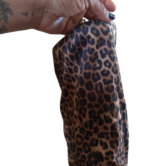 Marc Fisher (NWOT) Lully Leopard Over The Knee Block Heel Side Zip Boot sz 8 - Picture 12 of 13